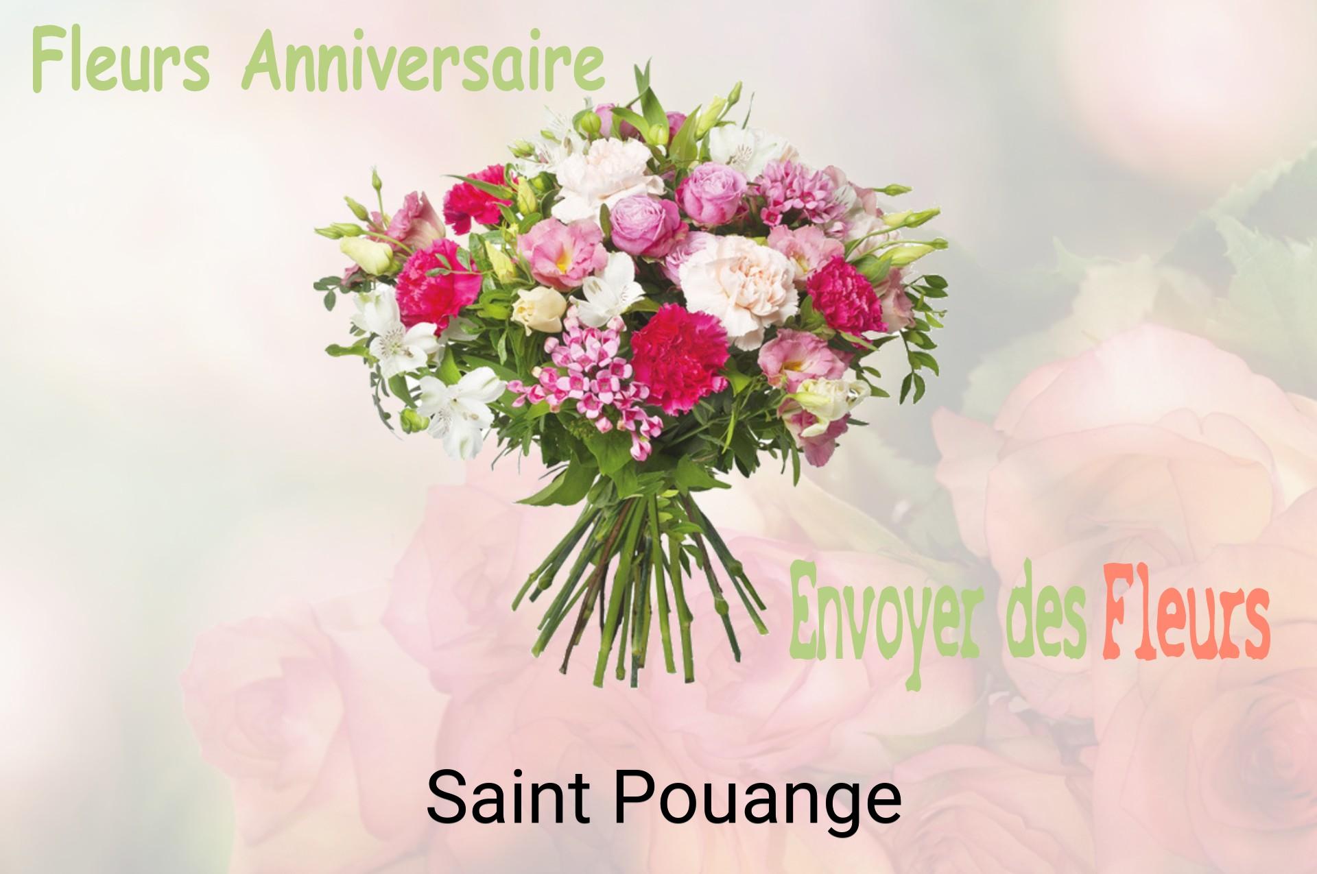 Bouquet de fleurs d’anniversaire livré à Saint-Pouange