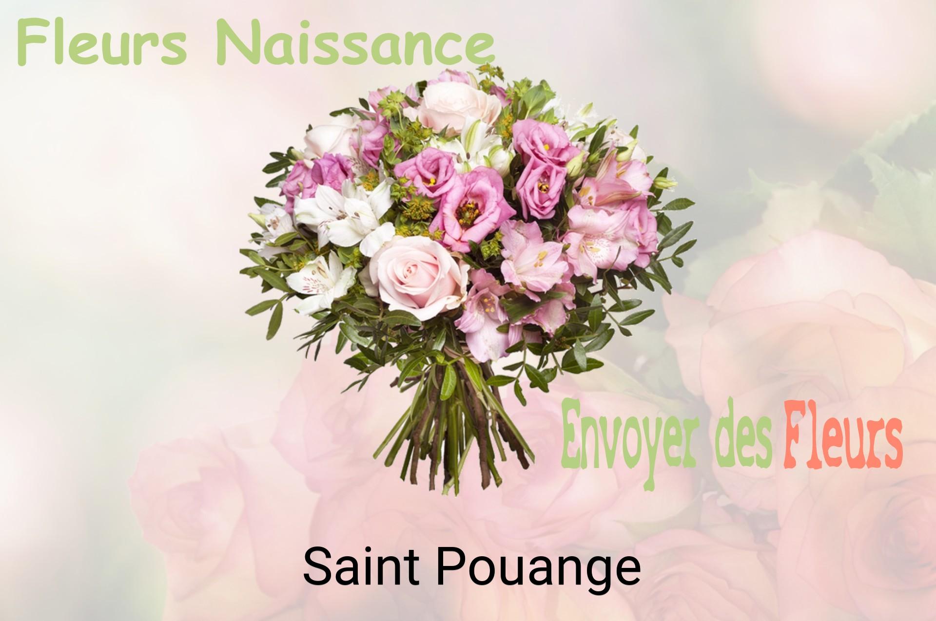 Bouquet de fleurs de naissance livré à Saint-Pouange